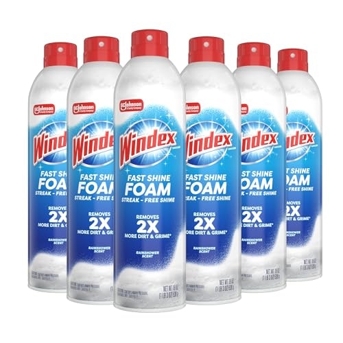 Windex Fast Shine Glass Cleaner Aerosol 19-oz. 6-Pack: $12.35 Windex Fast Shine Glass Cleaner Aerosol 19-oz. 6-Pack: $12.35