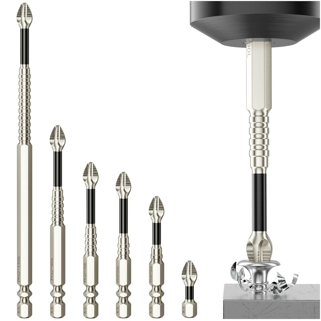 High Magnetic Screwdriver Drill Bit 6-Piece Set: $8.09 High Magnetic Screwdriver Drill Bit 6-Piece Set: $8.09
