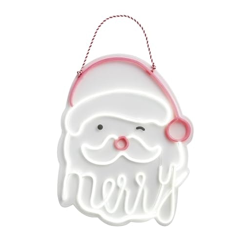 Mud Pie Christmas Neon Santa Door Hanger: $39.43 Mud Pie Christmas Neon Santa Door Hanger: $39.43