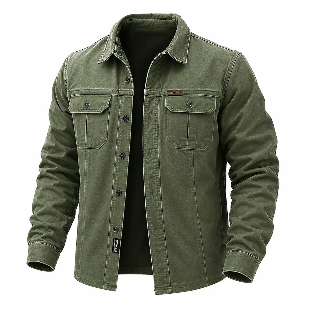 Men's Tactical Western Cargo Shirt: $11