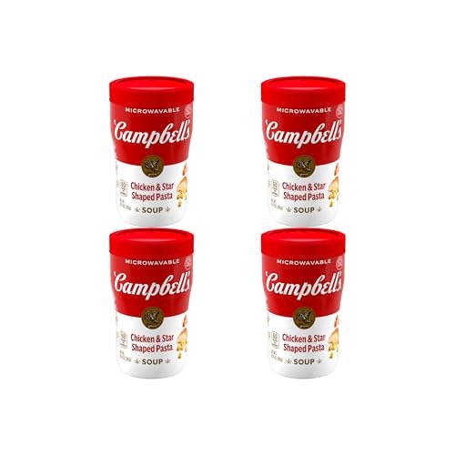 Campbell's Chicken & Star Pasta Sipping Soup 4-Pack: $8.24 Campbell's Chicken & Star Pasta Sipping Soup 4-Pack: $8.24