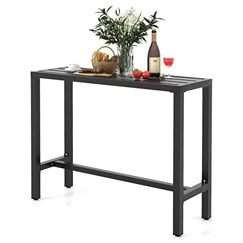 Costway 48-inch Outdoor Bar Table: $99.99
