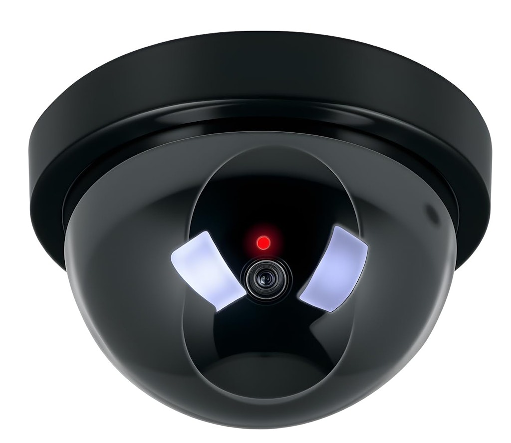Dummy Security Camera: $2.72