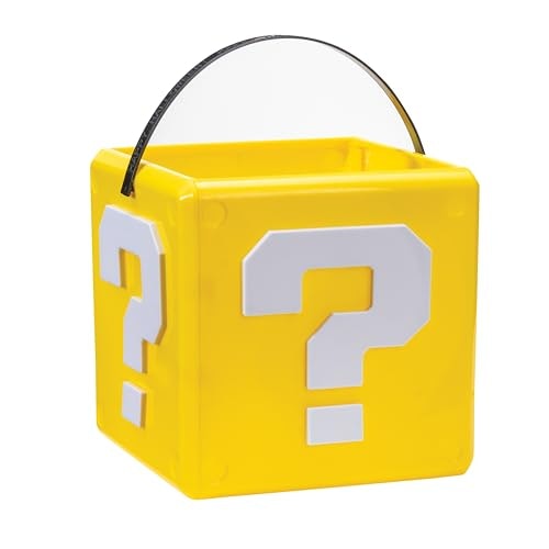 Super Mario Bros Question Block Treat Pail: $28.33 Super Mario Bros Question Block Treat Pail: $28.33