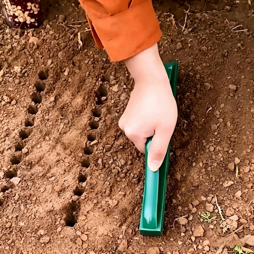 Handheld Garden Seed Sower & Soil Dibber Tool: $1.45 Handheld Garden Seed Sower & Soil Dibber Tool: $1.45