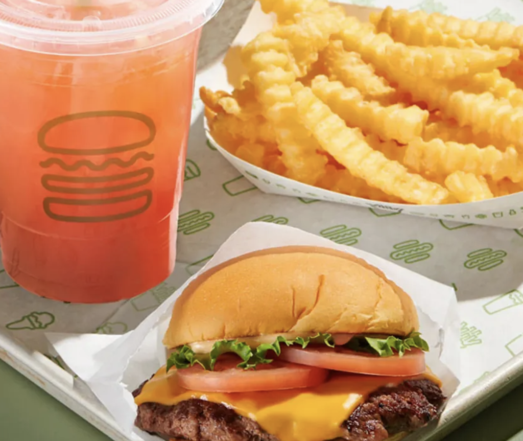 Shake Shack Weekday Wins Side or Drink: $3 w/ sandwich purchase