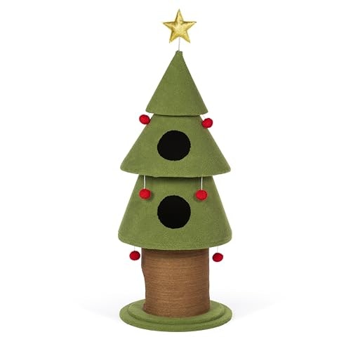 Prevue Pet Products Santa Kitty's Christmas Wonderland Cat Tree: $239.99 Prevue Pet Products Santa Kitty's Christmas Wonderland Cat Tree: $239.99