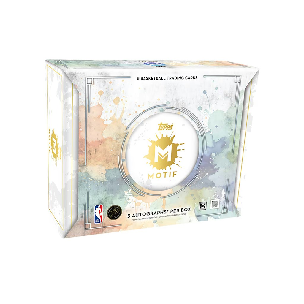 2025/26 Topps Motif Basketball Factory Sealed Hobby Box: $1,419.99 2025/26 Topps Motif Basketball Factory Sealed Hobby Box: $1,419.99
