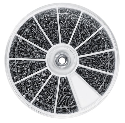 600-Piece Stainless Steel Small Screw & Nut Assortment Kit for $3 + free shipping w/ $25