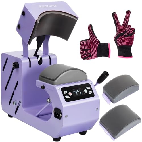Gochifix Automatic Hat Heat Press Machine: $90.99