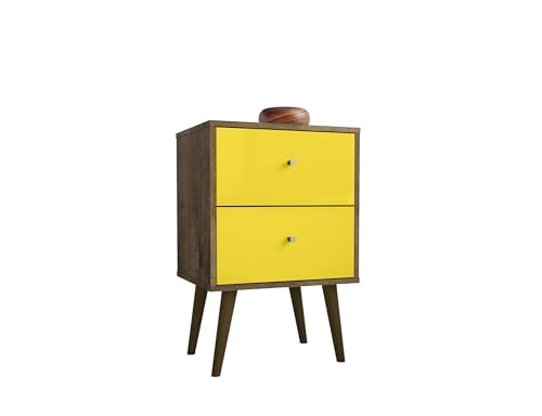 Manhattan Comfort Liberty Mid Century Modern Nightstand: $72.99 Manhattan Comfort Liberty Mid Century Modern Nightstand: $72.99