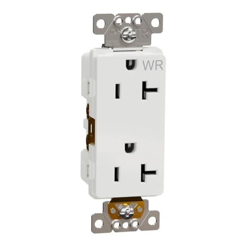 Square D X Series 20A Decorator Receptacle Outlet: $7.66 Square D X Series 20A Decorator Receptacle Outlet: $7.66