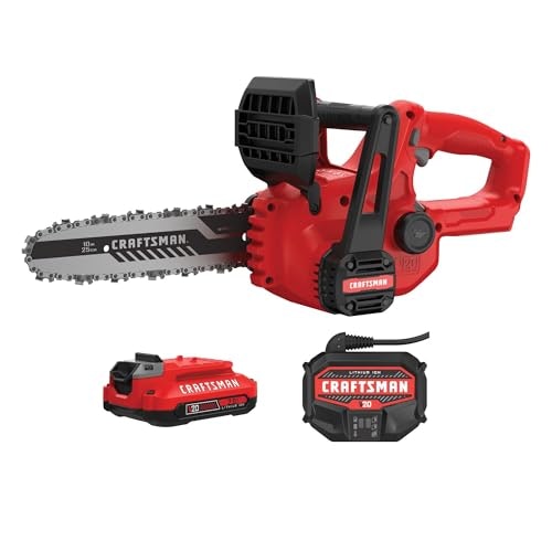 Craftsman V20 10-inch Cordless Mini Chainsaw: $111 Craftsman V20 10-inch Cordless Mini Chainsaw: $111