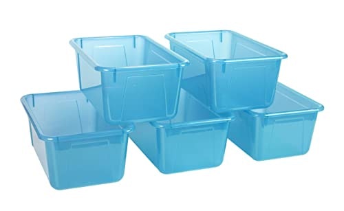 Storex 12.2" x 7.8" x 5.1" Small Cubby Bins 5-Pack: $33.61 Storex 12.2" x 7.8" x 5.1" Small Cubby Bins 5-Pack: $33.61
