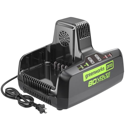 Greenworks 80V Dual Port Rapid Battery Charger: $109.99