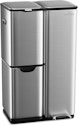 mVm 60L Three-Compartment Stainless Steel Recycling Trash Can for $72.40 + free shipping
