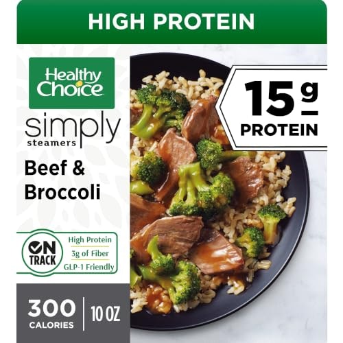 Healthy Choice Beef & Broccoli Frozen Dinner 10-oz.: $3