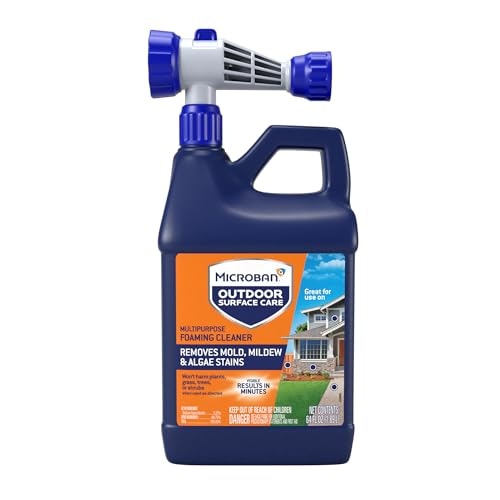 Microban Outdoor Surface Care Foaming Cleaner: $11.42 Microban Outdoor Surface Care Foaming Cleaner: $11.42