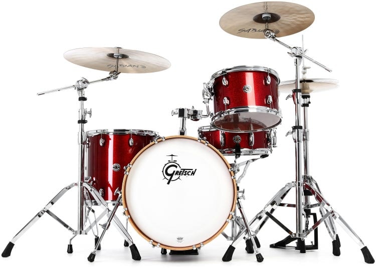 Gretsch Drums Catalina Club 4-Piece Mahogany Shell Pack: $649 Gretsch Drums Catalina Club 4-Piece Mahogany Shell Pack: $649