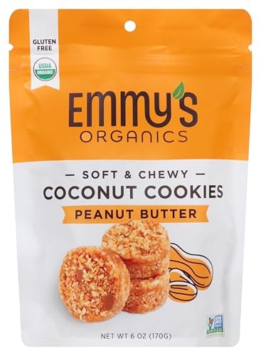 Emmys Organic Peanut Butter Coconut Cookies 6oz: $4.15 Emmys Organic Peanut Butter Coconut Cookies 6oz: $4.15