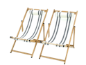 Mainstays Resort Sling Fabric Beach Chair 2-Pack for $51 + free shipping