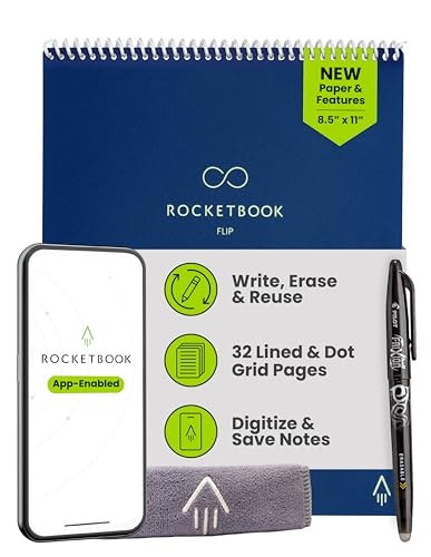 Rocketbook Flip Reusable Smart Notepad: $29.35 Rocketbook Flip Reusable Smart Notepad: $29.35
