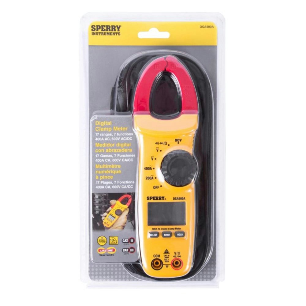5-Function 400A Digital Non-Contact Clamp Meter: $82.59 5-Function 400A Digital Non-Contact Clamp Meter: $82.59