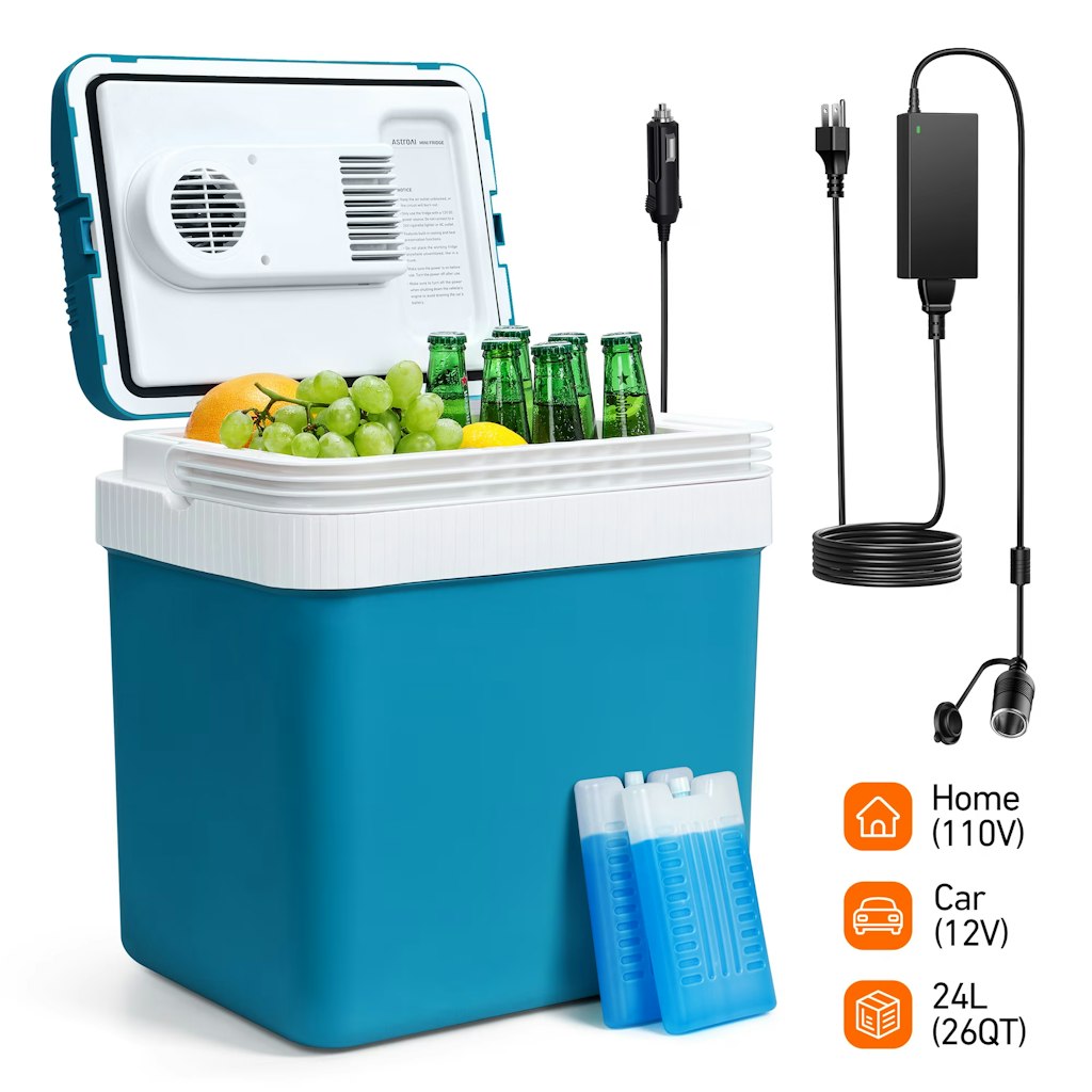 AstroAI 26-Qt. Electric Cooler: $80
