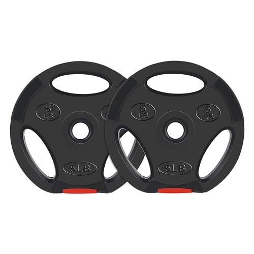 Signature Fitness 5lb Vinyl Coated Standard Weight Plate 2-Pack: $14.99 Signature Fitness 5lb Vinyl Coated Standard Weight Plate 2-Pack: $14.99