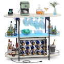 Vasagle LED Coffee Bar Cabinet w/ Power Outlets for $49 + free shipping