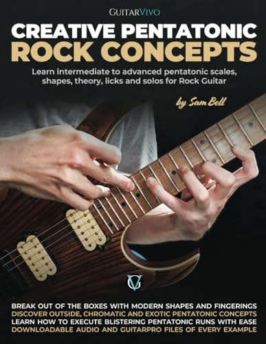 Creative Pentatonic Rock Concepts Guitar Lesson Book: $17.01 Creative Pentatonic Rock Concepts Guitar Lesson Book: $17.01