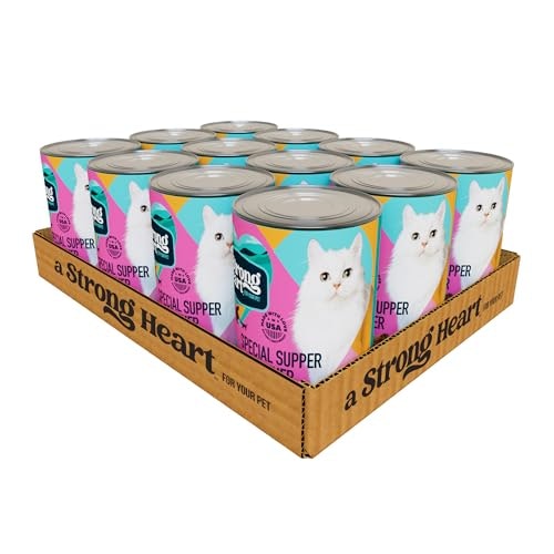 A Strong Heart Adult Cat Pate 13.2oz 12-Pack: $12.56 A Strong Heart Adult Cat Pate 13.2oz 12-Pack: $12.56