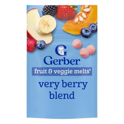 Gerber Stage 3 Very Berry Fruit and Veggie Melts 7-Pack: $11.54 Gerber Stage 3 Very Berry Fruit and Veggie Melts 7-Pack: $11.54