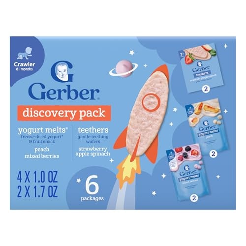 Gerber Stage 3 Baby Snacks Variety Pack 6-Pack: $12.21 Gerber Stage 3 Baby Snacks Variety Pack 6-Pack: $12.21