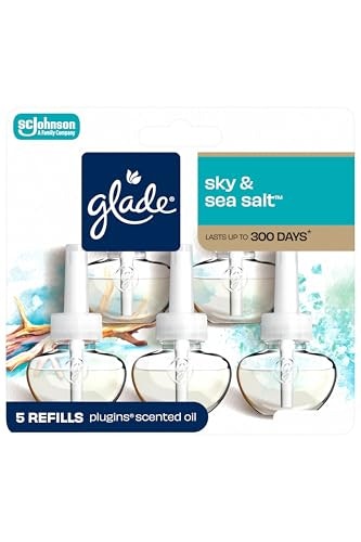 Glade Sky & Sea Salt PlugIns Air Freshener Refills 5-Pack: $11.99