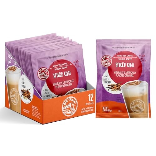 Big Train Spiced Chai Tea Latte Beverage Mix 12-Pack: $14.49 Big Train Spiced Chai Tea Latte Beverage Mix 12-Pack: $14.49
