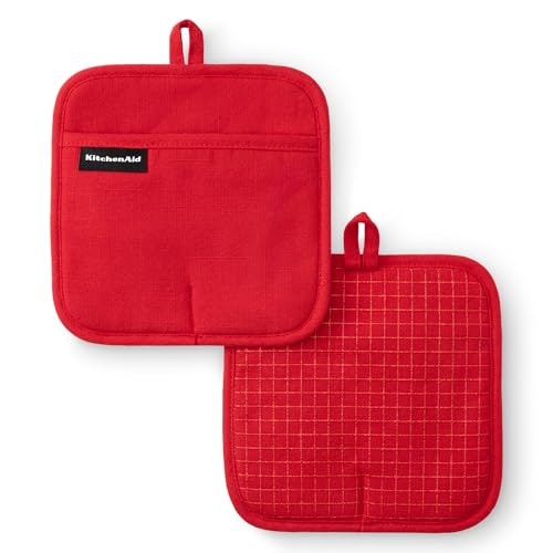 KitchenAid Gourmet Series 8"x8" Pot Holders 2-Pack: $19.99