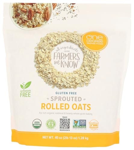 One Degree Organics Sprouted Rolled Oats 45oz: $9.26 One Degree Organics Sprouted Rolled Oats 45oz: $9.26