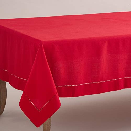 Saro Lifestyle 70"x180" Classic Hemstitch Tablecloth: $81.99 Saro Lifestyle 70"x180" Classic Hemstitch Tablecloth: $81.99