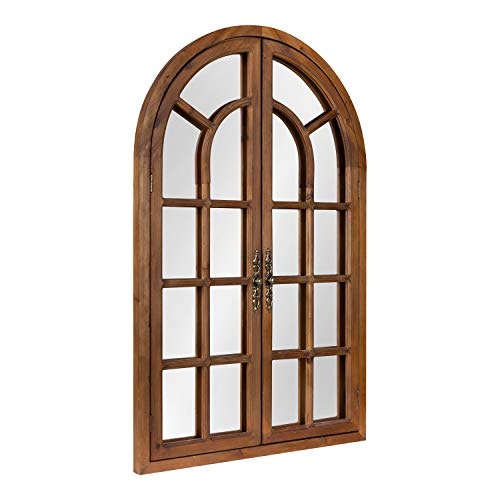 Kate and Laurel Boldmere Rustic Windowpane Arch Mirror: $177.79 Kate and Laurel Boldmere Rustic Windowpane Arch Mirror: $177.79