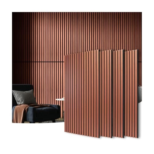 Art3d Wood Slat Acoustic Wall and Ceiling Panels 4-Pack: $116.73