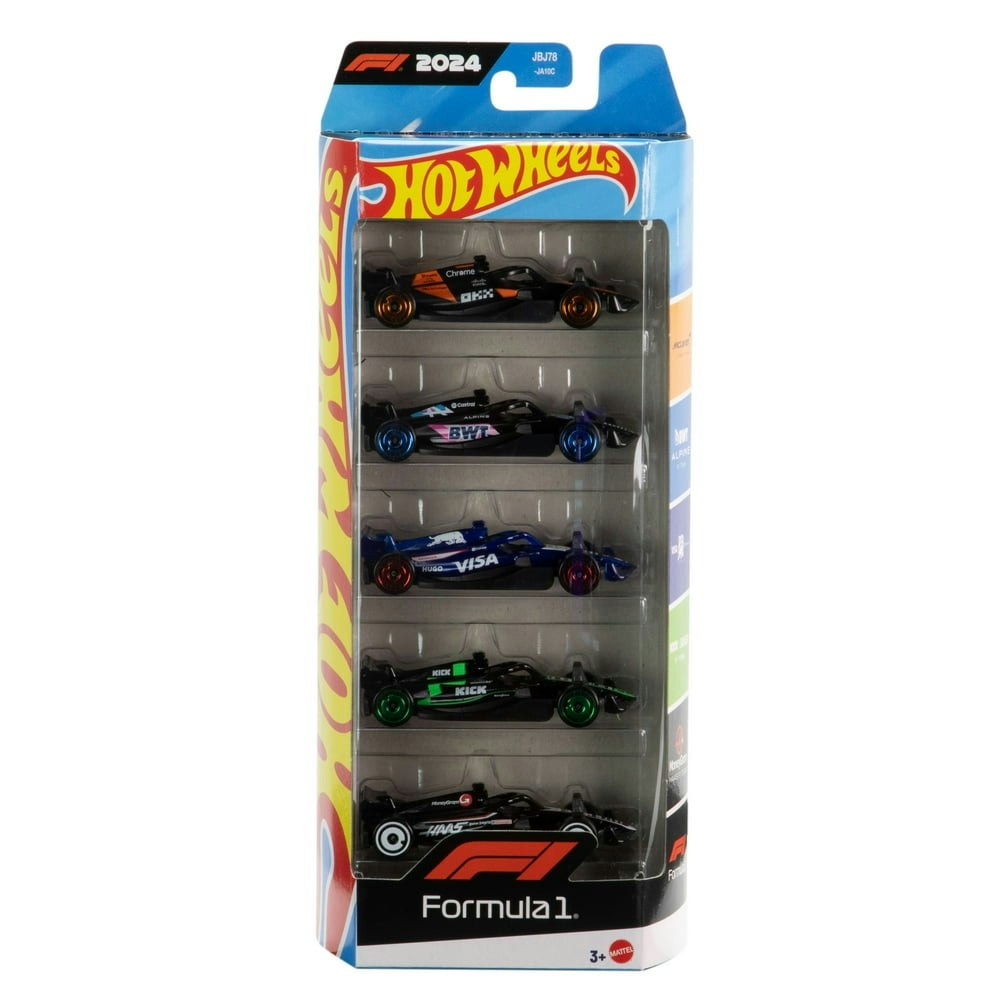 Hot Wheels Race Team 5-Pack Die-Cast Toy Cars: $5.62