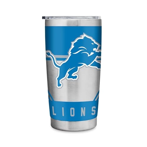 Rico Industries Detroit Lions 20oz Stainless Steel Tumbler: $23.78 Rico Industries Detroit Lions 20oz Stainless Steel Tumbler: $23.78