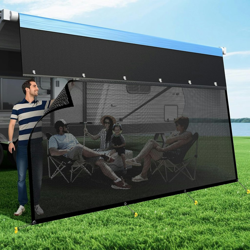 Fonzier RV Sun Shade Screen for 9' x 17'3" Awnings: $20
