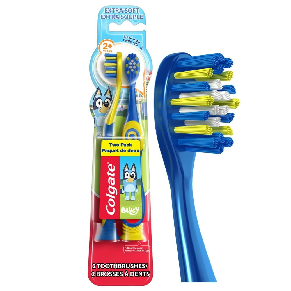 Colgate Bluey Kids Extra Soft Toothbrush 2-Pack: $3.96