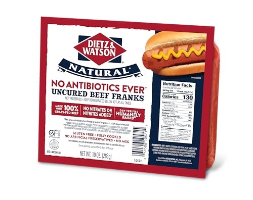 Dietz & Watson Uncured Beef Franks 10-oz: $4.38 Dietz & Watson Uncured Beef Franks 10-oz: $4.38