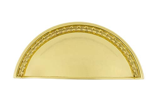 Nostalgic Warehouse Meadows Cup Pull in Unlacquered Brass: $25.48 Nostalgic Warehouse Meadows Cup Pull in Unlacquered Brass: $25.48