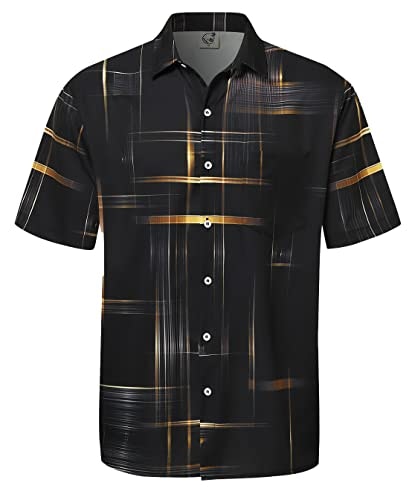 Hardaddy Men's Hawaiian Button Down Shirt: $19.18 Hardaddy Men's Hawaiian Button Down Shirt: $19.18