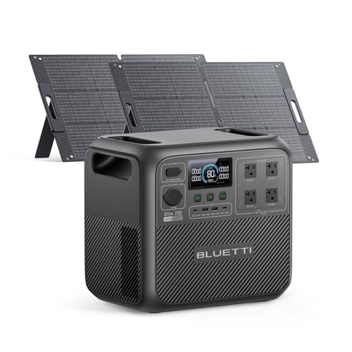 Bluetti Elite 200 V2 2,073Wh Solar Generator with 200W Solar Panels: $1,098.99 Bluetti Elite 200 V2 2,073Wh Solar Generator with 200W Solar Panels: $1,098.99