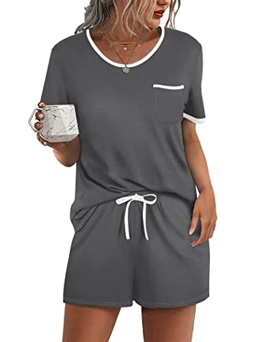 Ekouaer Women's 2-Piece Pajama Set: $11.49 Ekouaer Women's 2-Piece Pajama Set: $11.49
